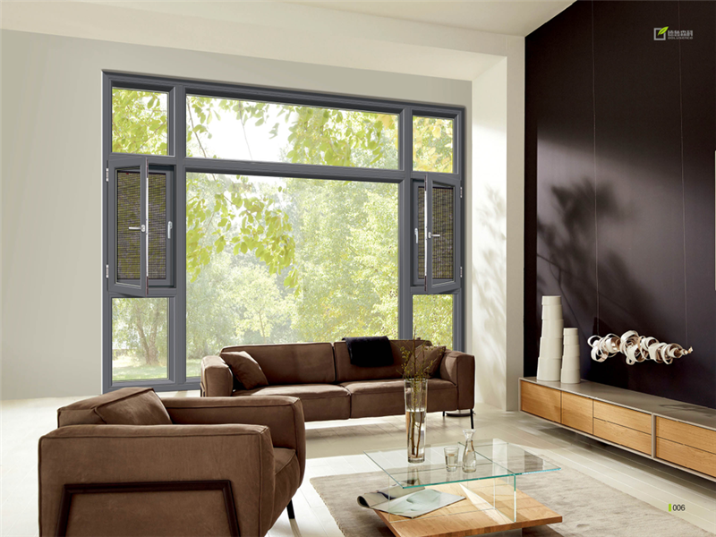 SK110外开纱窗一体系统窗